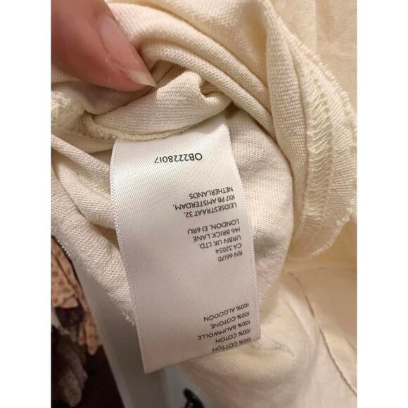 037 POL Honey Gold Sleeveless Lace Top (Large, NWT) - Picture 5 of 5